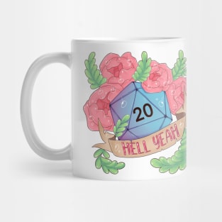 DND natural twenty Mug